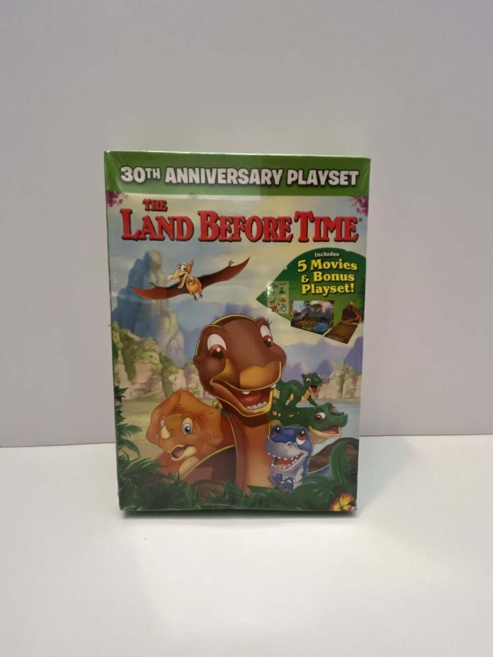The Land Before Time 30th Anniversary Playset 5-Movie DVD Collection